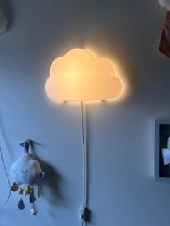 Cloud Light from IKEA, pack of 3