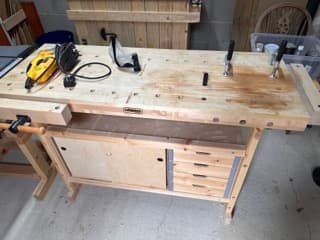 Sjöbergs Nordic 1450 Workbench and storage module